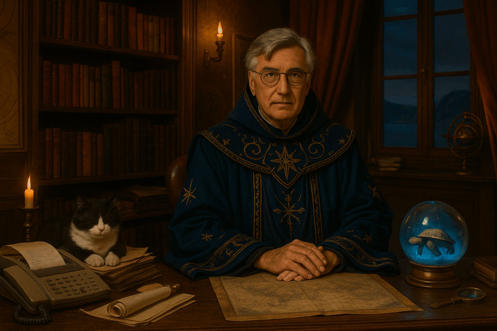 POLITIQUE – Le grand mage Grindanamus, futur conseiller-oracle du ministre d’Etat !
