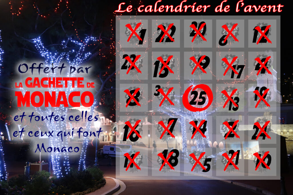 Calendrier de l’avent, jour 25, c’est la fête !