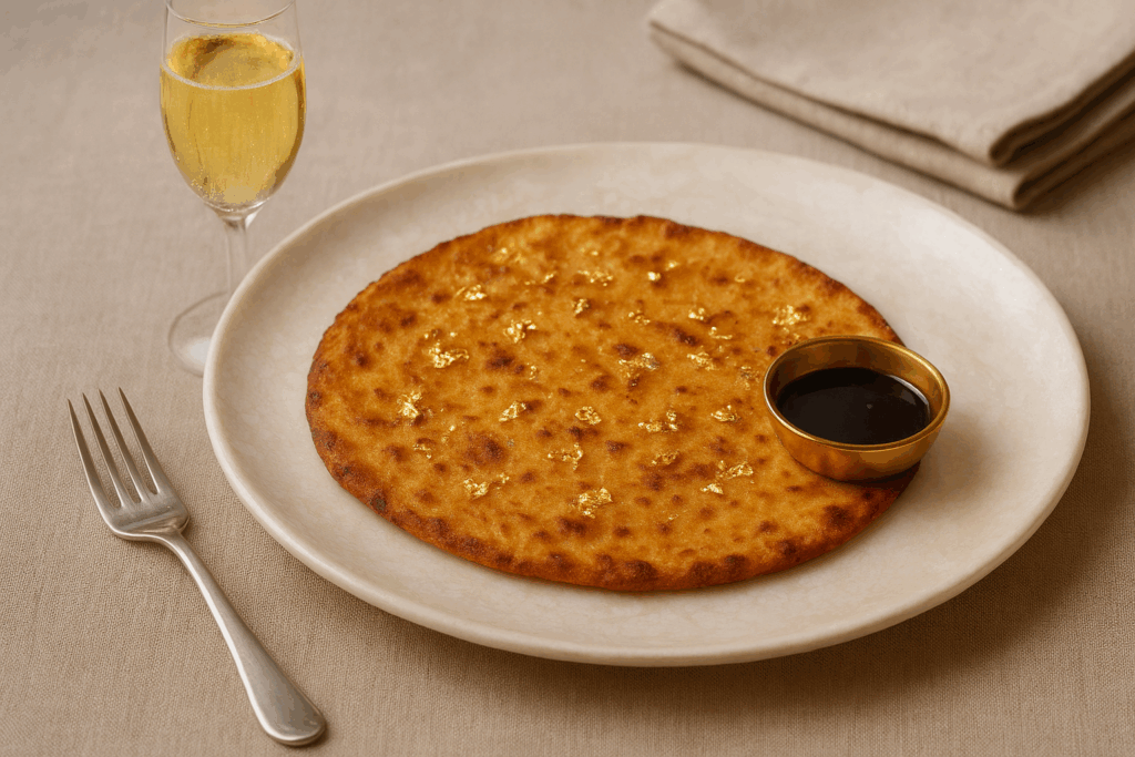 GASTRONOMIE : Monaco dévoile sa “Socca de Luxe” à 1 200 € la part.