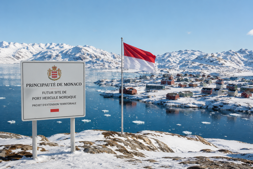 INTERNATIONAL — Et si Monaco annexait le Groenland ?