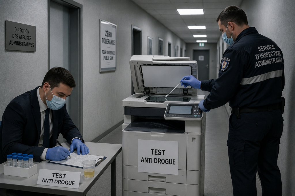 FONCTION PUBLIQUE – Les photocopieuses soumises à des tests antidrogue dans l’administration
